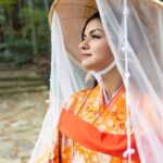Avneet Kaur Instagram - Loved wearing the traditional kimono!🧡 loved the experience!✨ #JNTO #VisitJapan #Japan #travel #TravelInJapan #TravelToJapan #JapanCelebrates #daimonzaka #kumanokodo #visitwakayama Kumano Kodo