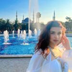 Avneet Kaur Instagram – She’s at peace and yet somehow on fire.🦋✨ Hagia Sophia Church, Istanbul