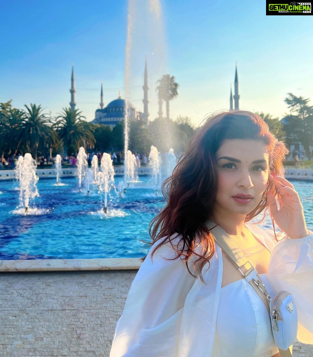 Avneet Kaur Instagram - She’s at peace and yet somehow on fire.🦋✨ Hagia Sophia Church, Istanbul