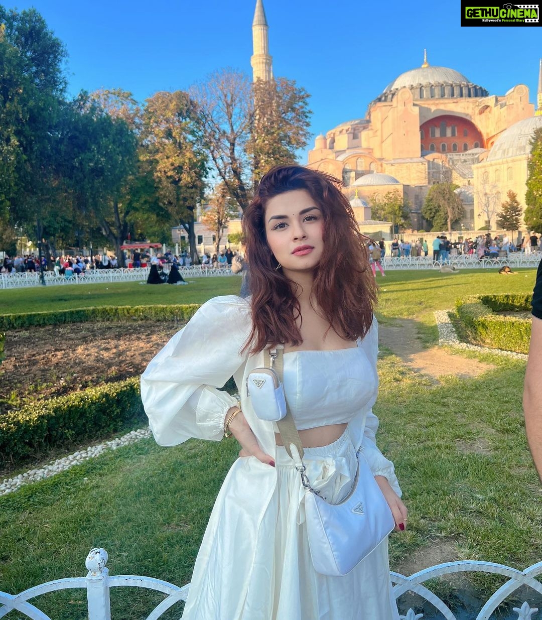 Avneet Kaur Instagram - She’s at peace and yet somehow on fire.🦋✨ Hagia Sophia Church, Istanbul