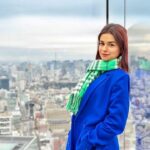 Avneet Kaur Instagram - At the 🔝💙 #shibuyasky #shibuyascramblesquare SHIBUYA SKY