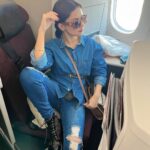 Avneet Kaur Instagram – Bye bye Japan 🇯🇵💙🥹 #JAL #JapanAirlines #StyledByMe 

Bsg & shades: @burberry 
Boots and belt: @louisvuitton Tokyo Haneda Airport
