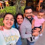 Chaitra Reddy Instagram – Day – 1 
We started our journey from Bangalore to Dubai , it was our first international trip together , and we all were excited as it was raaga’s first flight 😍 
We had a short flight for  3.15 mins 😍 and we were in Dubai 😍 
Well I got many DM’s about @rakeshsnarayan since he was held up with his work he couldn’t make it up for the trip with us 💫
