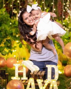 Chaitra Reddy Instagram - 17•11•2022 

🤍LAYA RAAGA🤍

Happy birthday my cute little angel 🤍
May god bless you with all the happiness u deserve my baby 🤍 

Raag’s costume : @maayol_designer 
Photography: @dhanush__photography
Decor : @shrirastueventplanners