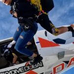 Chaitra Reddy Instagram – And that was my dream to fall off a flying flight 😻 

One in my bucket list 😍 a small glimpse of my dive from the sky ❤️ 
My best experience so far 😍💫
Thank you to my instructor @project_cutaway who made me feel super comfortable before my dive and thanks to @mike.cadd for capturing it beautifully 🥳

Full video I’ll be uploading on my YouTube channel tomorrow https://youtube.com/@chaitrareddyofficial
Stay tuned 💫