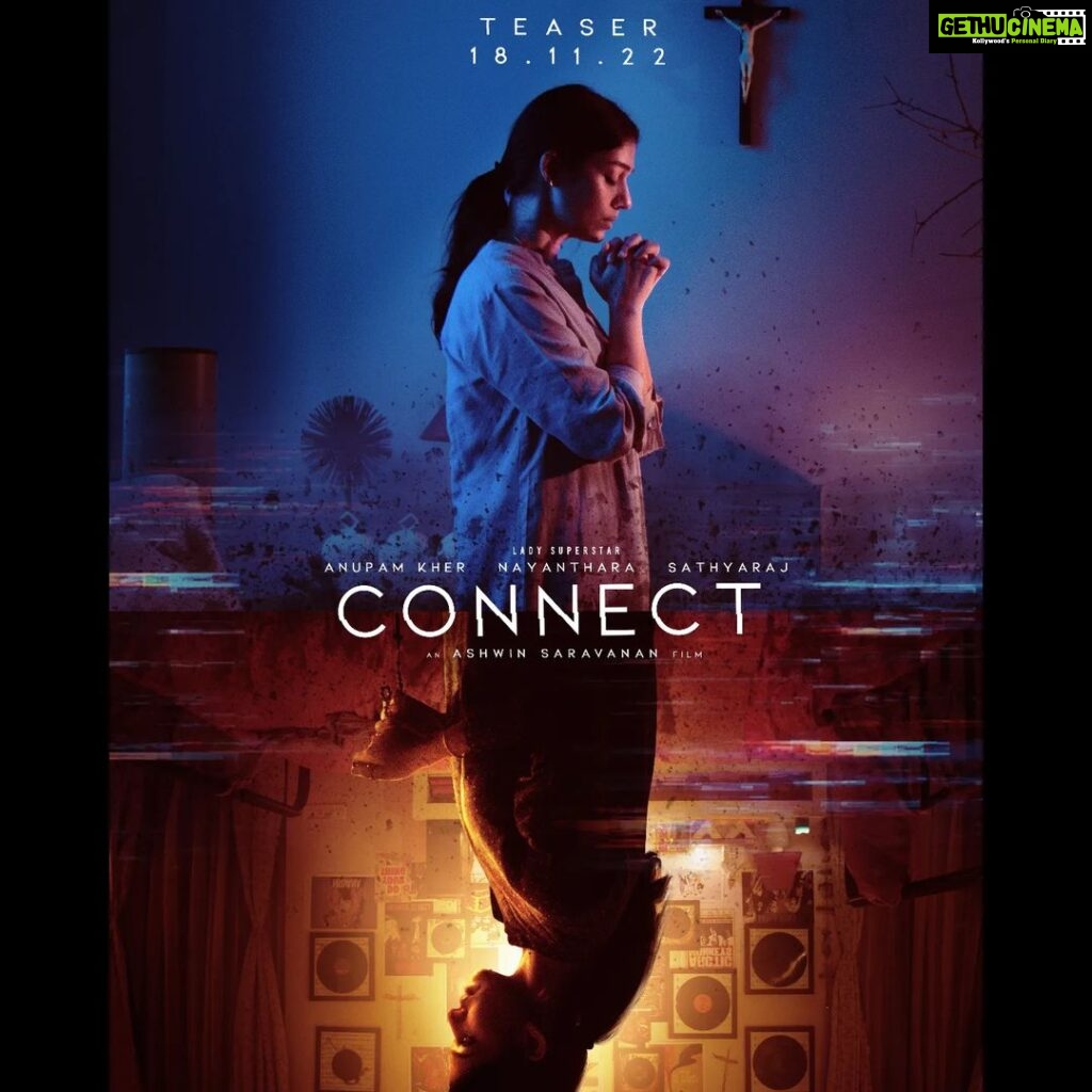 Deepa venkat Instagram - This Friday comes with a few surprises and scares. #CONNECT teaser from November 18th onwards! @ashwin.saravanan #nayantara @wikkiofficial @kaavyaramkumar @therowdypictures #connect