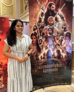 Deepa venkat Instagram - Just a person who's hopelessly in love with her 'job'🤍