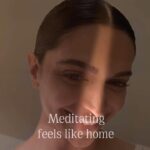 Deepika Padukone Instagram - For me, Meditating ‘Feels like home.’ Experience the 82°E filter and share your very own ‘Feels like home’ ritual with me! #82e #FeelsLikeHome @82e.official