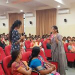 Devadarshini Instagram – Amazing day with students n staff of @anna_adarsh_official … another educational programme on Emotional Literacy ..