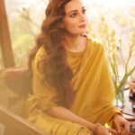 Dia Mirza Instagram - Sunday sunshine ✨☀️ Work mode in this beautiful @anavila_m outfit 🙏🏻 Jewellery by @mahesh_notandass Styled by @theiatekchandaney HMU @shraddhamishra8 Photos by @shivamguptaphotography #Sustainable #VocalForLocal #MadeInIndia