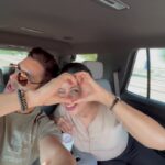 Divyanka Tripathi Instagram - [2/2]...reel continued from @VivekDahiya's post. Party Drive! 😁💃 Abu Dhabi, United Arab Emirates