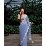 Divyansha Kaushik Instagram - 💜🔮🪁🍇🫐🌈🦄👾 Dainty saree @dilnazkarbhary Jewellery by @jatinmorjewels Shot by the nicest, @adrin_sequeira Styled by @jukalker Hair by my fav, @lawangtamang95 MUA, the lovely @jasmin.tuteja
