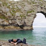 Dushara Vijayan Instagram - You heart never lies🫧 . . . Shot by : @georgesimon_m Durdle Door