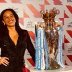 Elena Roxana Maria Fernandes Instagram - Had an amazing time at the 30 years of Premier League celebrations in Mumbai. #30YearsOfPremierLeague @plforindia @starsportsindia @greatcampaign @lovegreatbritain_in @ukinindia 👚 @saanchabysimranshaad @anitakhatri @aklc_india 💍 #umeshjivnani #umeshjivnaniluxuryjewels @sakshi_aggarwal88 @rizwanbachav #ukindiaforsports #PL30 #GreatSport #SeeThingsDifferently #celebration #premierleague #sports #football #cristianoronaldo #uk #happiness #outfit #mumbai #travel #event #glam #glow