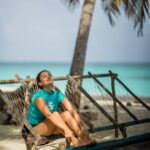 Elena Roxana Maria Fernandes Instagram - Happiness looks good on me. 📸 @ajufaan_photography Location: @vashafarudive.maldives @tinyislandmv #happiness #good #lookw #seaside #blue #beachday #maldives #sea #ocean #summervibes #summer #sitting #leisure #travel #traveldiaries #shoot #natural #day #body #bodypositivity #pose #ootd #outfitoftheday #vashafarudiving Vashafaru