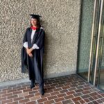 Elena Roxana Maria Fernandes Instagram - I always choose to walk a path not many have walked. The key is to never give up and always keep going. What’s my end game? Stay tuned ;) . . @u_law #graduation #graduationceremony #law #event #ceremony #happy #happiness #nevergiveup #proud #live #life #love #dream #success #glow University of Law London