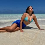 Elena Roxana Maria Fernandes Instagram - Beach day. . . . 👙 @beachbunnyswimwear 📸 @titanofthesea Location: @kinanhotels #beachday #sunkissed #blue #maldives #sea #sky #summervibes #summer #swim #beach #travel #traveldiaries #shoot #maldivestravel #kinanhotels #hotbod #hotness #slay #bodypositivity #natural #body #skin #beachbody #pose #ootd #outfitoftheday Maldives