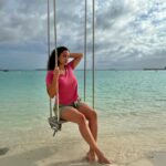 Elena Roxana Maria Fernandes Instagram – All you need is a swing by the sea! ❤️
.
.
.
👚🩳: @marksandspencer 
@marksandspencerfashionpr 
@sheratonmaldives 
@marriottbonvoy 
@visitmaldives 

#swing #sea #marriottbonvoy #travelmakesus #sheratonmaldives #summervibes #summer #resort #swinging #leisure #travel #traveldiaries #shoot #maldives #visitmaldives #hotbod #hotness #slay #sexy #bodypositivity #natural #body #island #ootd #outfitoftheday Sheraton Maldives Full Moon Resort & Spa