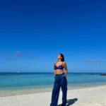 Elena Roxana Maria Fernandes Instagram - Bleed blue! 💙 @saiilagoonmaldives @crossroadsmaldives @thayyib 👙 @gossarduk @tracepublicity 👖: @siesmarjan #saiilagoonmaldives #curiocollection #crossroadsmaldives #visitmaldives #maldivestourism50 #maldives #maldivesisland #sunday #paradise #summervibes #summer #leisure #travel #traveldiaries #shoot #visitmaldives #hotbod #hotness #slay #sexy #bodypositivity #body #ootd #bleedblue #blue #outfitoftheday