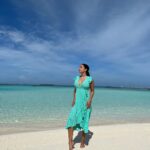 Elena Roxana Maria Fernandes Instagram – For the love of the sea! ❤️
.
.
.
👗  @marksandspencer 
@marksandspencerfashionpr 
@sheratonmaldives 
@marriottbonvoy 
@visitmaldives 

#love #sea #marriottbonvoy #travelmakesus #sun #sheratonmaldives #summervibes #summer #dress #leisure #travel #traveldiaries #shoot #maldives #visitmaldives #hotbod #hotness #slay #sexy #bodypositivity #natural #body #skin #island #ootd #outfitoftheday Sheraton Maldives Full Moon Resort & Spa