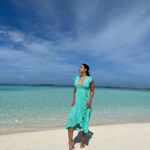 Elena Roxana Maria Fernandes Instagram - For the love of the sea! ❤️ . . . 👗 @marksandspencer @marksandspencerfashionpr @sheratonmaldives @marriottbonvoy @visitmaldives #love #sea #marriottbonvoy #travelmakesus #sun #sheratonmaldives #summervibes #summer #dress #leisure #travel #traveldiaries #shoot #maldives #visitmaldives #hotbod #hotness #slay #sexy #bodypositivity #natural #body #skin #island #ootd #outfitoftheday Sheraton Maldives Full Moon Resort & Spa