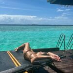 Elena Roxana Maria Fernandes Instagram - Break time! ☺️ . . . . 👙 @vacanzeitaliane.official Location: @sheratonmaldives #break #breaktime #sheratonmaldives #summervibes #summer #swim #swimsuit #leisure #travel #traveldiaries #shoot #maldives #visitmaldives #hotbod #hotness #slay #sexy #bodypositivity #natural #body #skin #island #heat #sea #ootd #outfitoftheday Sheraton Maldives Full Moon Resort & Spa