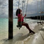 Elena Roxana Maria Fernandes Instagram – Do what makes you happy! ❤️
.
.
.
👚🩳: @marksandspencer 
@marksandspencerfashionpr 
@sheratonmaldives 
@marriottbonvoy 
@visitmaldives 

#swing #happiness #marriottbonvoy #travelmakesus #sheratonmaldives #summervibes #summer #resort #swinging #leisure #travel #traveldiaries #shoot #maldives #visitmaldives #hotbod #hotness #slay #sexy #bodypositivity #natural #body #island #ootd #outfitoftheday Sheraton Maldives Full Moon Resort & Spa