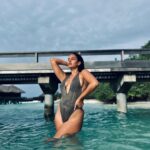 Elena Roxana Maria Fernandes Instagram - Always a poser! ❤️ . . . 👙 @aerin_swim @sheratonmaldives #always #poser #sun #sheratonmaldives #summervibes #summer #swim #swimsuit #leisure #travel #traveldiaries #shoot #maldives #visitmaldives #hotbod #hotness #slay #sexy #bodypositivity #natural #body #skin #island #heat #sea #ootd #outfitoftheday Sheraton Maldives Full Moon Resort & Spa