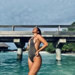 Elena Roxana Maria Fernandes Instagram - Always a poser! ❤️ . . . 👙 @aerin_swim @sheratonmaldives #always #poser #sun #sheratonmaldives #summervibes #summer #swim #swimsuit #leisure #travel #traveldiaries #shoot #maldives #visitmaldives #hotbod #hotness #slay #sexy #bodypositivity #natural #body #skin #island #heat #sea #ootd #outfitoftheday Sheraton Maldives Full Moon Resort & Spa