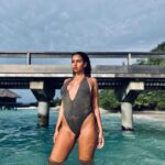 Elena Roxana Maria Fernandes Instagram - Always a poser! ❤️ . . . 👙 @aerin_swim @sheratonmaldives #always #poser #sun #sheratonmaldives #summervibes #summer #swim #swimsuit #leisure #travel #traveldiaries #shoot #maldives #visitmaldives #hotbod #hotness #slay #sexy #bodypositivity #natural #body #skin #island #heat #sea #ootd #outfitoftheday Sheraton Maldives Full Moon Resort & Spa