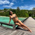 Elena Roxana Maria Fernandes Instagram - Strike a pose! ❤️ . . . . 👙 @vacanzeitaliane.official 👓: @bartonperreira @goodsagency Location: @sheratonmaldives #strike #pose #sheratonmaldives #summervibes #summer #swim #swimsuit #leisure #travel #traveldiaries #shoot #maldives #visitmaldives #hotbod #hotness #slay #sexy #bodypositivity #natural #body #skin #island #heat #sea #ootd #outfitoftheday Sheraton Maldives Full Moon Resort & Spa