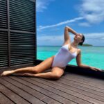 Elena Roxana Maria Fernandes Instagram - A dose of vitamin sea! . . . . 👙 @aerin_swim Location: @sheratonmaldives #sea #vitaminsea #sheratonmaldives #summervibes #summer #swim #swimsuit #leisure #travel #traveldiaries #shoot #maldives #visitmaldives #hotbod #hotness #slay #sexy #bodypositivity #natural #body #skin #island #heat #pose #ootd #outfitoftheday Sheraton Maldives Full Moon Resort & Spa