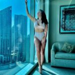 Elena Roxana Maria Fernandes Instagram - It’s all about the view. . . 👙 @lesgirlslesboys #allabouttheview #view #travel #traveldiaries #shoot #uae #visitdubai #hotbod #hotness #slay #sexy #bodypositivity #natural #body #skin #dubai #heat #pose #ootd #outfitoftheday