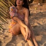 Elena Roxana Maria Fernandes Instagram - Sun, sand and sea! ❤️ . . . Photographer: @lala_photuwale Earrings: @bespokebymb . . . #sun #sea #sand #hot #outfit #shoot #shootdiaries #pose #beauty #beautiful #love #pretty #glam #glow #body #bodypositivity #hot #curves #hotbod #travel #traveldiaries #outfitoftheday #ootd