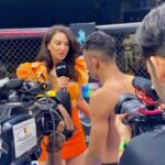 Elena Roxana Maria Fernandes Instagram – It was such a pleasure co-hosting @mfn_mma with the incredibly talented @salilacharya  Thank you everyone for making me feel so welcome. 
Thank you to the whole #MatrixFightNight team @ayeshashroff, @kishushroff, @tigerjackieshroff, @alanfenandes for having me. 
Many congratulations to the winner @abdulazimbadakhshiofficial and all the participants. Can’t wait for #MFN9!
Pic credit my fabulous co host @salilacharya 
Remainder taken by the fab @jarrodkylepereira 
.
.
.
#mfn #matrix #fight #fightnight #cohost #event #mma #mfn8 #glam #glow #show #travel