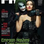 Elena Roxana Maria Fernandes Instagram – Trick or treat!
.
.
.
.
@therealemraan @fhmindia 
#happyhalloween #trickortreat #halloween #spooky #scary #shoot #photoshoot #dark #horror #joker #glam #glow