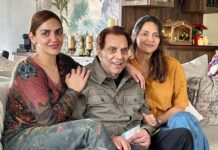 Esha Deol Instagram - Happy birthday papa ♥️😘🧿🤗♥️ I pray for you to always be healthy & happy. Because of you we are….. you are our pillar of strength. Always the strongest . We simply just love & adore you. Love u ♥️🙏🏼 #family #HappyBirthday #ApkaDharam #Famjan #grateful #familytime #mydadmyhero #Eshadeol #happybirthday #gratitude 🧿♥️