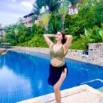 Eshanya Maheshwari Instagram - You got a fetish for my curves 😉✨ Swimwear - @angelcroshet_swimwear Location- @westinphuket #fetish #swimwear #Phuket #travel #travelblogger #travelgram #instatravel #fashionmodel #travelwear #esshanyamaheshwari #esshanya #travelreels Phuket City