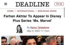 Farhan Akhtar Instagram - Grateful that the universe gifts these opportunities to grow, learn and in this case have a ton of fun while doing it. #msmarvel on @disneyplushotstar @marvel @purvilavingia ❤️