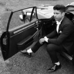 Farhan Akhtar Instagram - 009. License to Chill 😎 #blackandwhitephotography #faroutdoors #bts #jaaneyekyunkiya #vintage Image @errikosandreouphoto