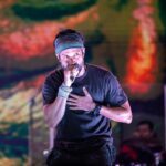 Farhan Akhtar Instagram - Thank you Bengaluru .. not enough can be said about just how awesome you were last night. Big big hug. See you next time ❤️ 📸 @akhileshganatraphotography @farhanliveofficial #bollyboomtour #musiclove #giglife