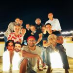 Farhan Akhtar Instagram - The boys are back in town #stagdaynightfever 🕺🏼