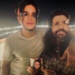 Farhan Akhtar Instagram - I’ve heard that couples start looking like each other eventually but this is a first.. Happy Valentines Day @shibanidandekar ❤️❤️❤️