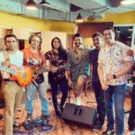 Farhan Akhtar Instagram - Let’s bring back the music .. been 3 years since our last gig but one rehearsal in and all feels as good as can be. Look forward to hitting the stage with these incredible musicians and friends that make up the @farhanliveofficial family. 😊 See you soon. 🤟🏽