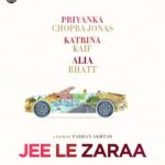 Farhan Akhtar Instagram - Did someone say road trip? Thrilled to announce my next film as director and what better day than 20 years of Dil Chahta Hai to do it. #JeeLeZaraa with @priyankachopra @katrinakaif @aliaabhatt will commence filming in 2022 and I cannot wait to get this show on the road. 😊❤️ Big shoutout to @whenchaimettoast for Firefly ❤️ @excelmovies @tigerbabyfilms @zoieakhtar @ritesh_sid @reemakagti1