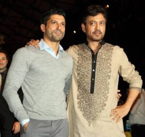 Farhan Akhtar Instagram - Always wanted to collaborate with him but unfortunately never got the opportunity.. thank you for the wonderful memories.. be they on screen or the times we got a chance to catch up. RIP Irrfan .. #gonetoosoon