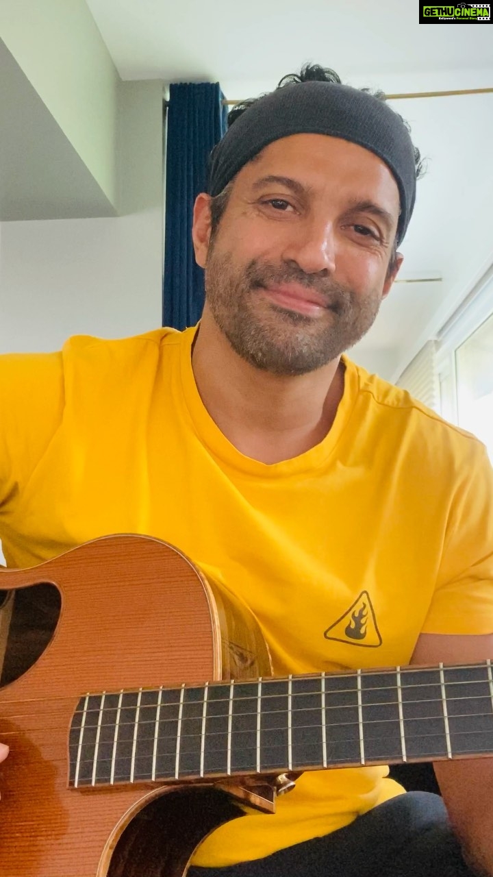 Farhan Akhtar Instagram - A single from my album ‘Echoes’ ... about hope and understanding.. 😊❤️