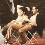 Farhan Akhtar Instagram - The what else can you the do’s on a #throwbackthursday ?? #moshimoshi #tomatina #bunyol #espana #paintitred #bts #chillers @hrithikroshan @zoieakhtar 😊👊🏼