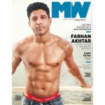 Farhan Akhtar Instagram - Cover/Uncover. For Mans World. 👊🏼 — Big hug to the super squad .. ❤️ Image @abheetgidwani Art direction @tanvi_joel Fashion Editor @neelangana Make up @swapnil_pathare Hair @humera_shaikh19 for @bbluntindia @calvinklein @mansworldindia #february