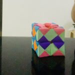 Fathima Babu Instagram - ORIGAMI Each cube requires 6 different coloured square papers 8 cubes And lot of patience to align the cubes in mirror imaging technique #origami